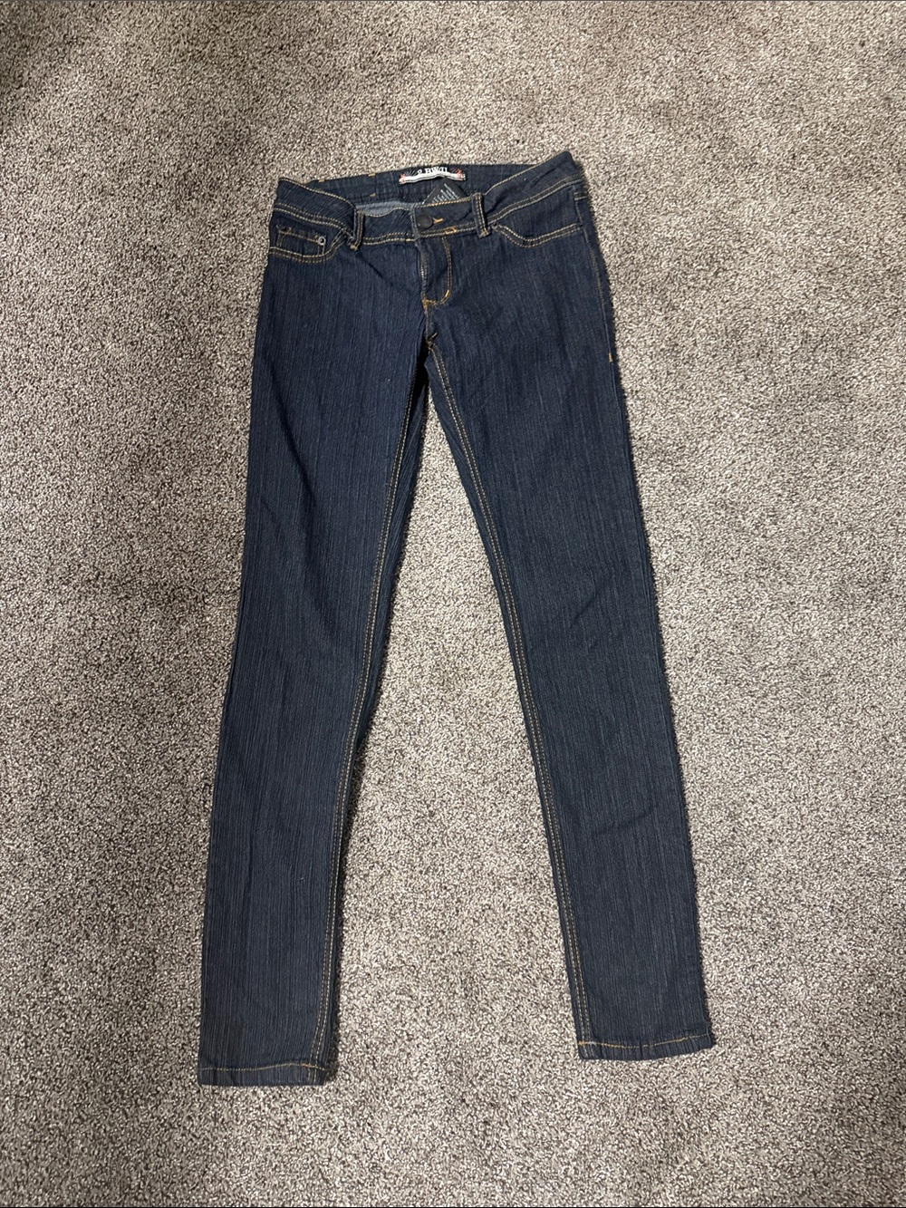 2BWU Dark Blue Skinny Jeans